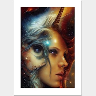 Unicorn Fairy Princess Posters and Art